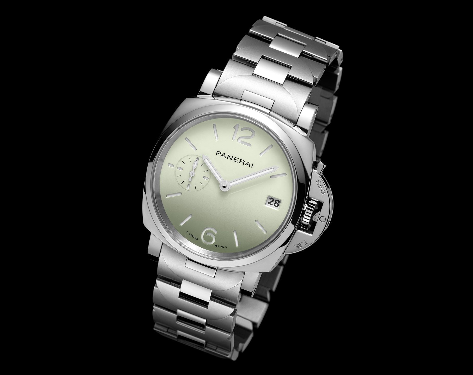 Panerai Luminor Due  Green Dial 38 mm Automatic Watch For Unisex - 8