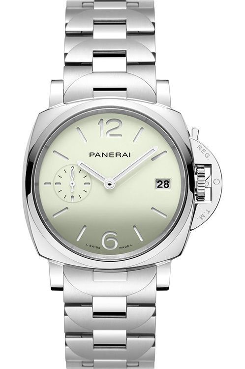 Panerai Luminor Due 38 mm Watch in Green Dial