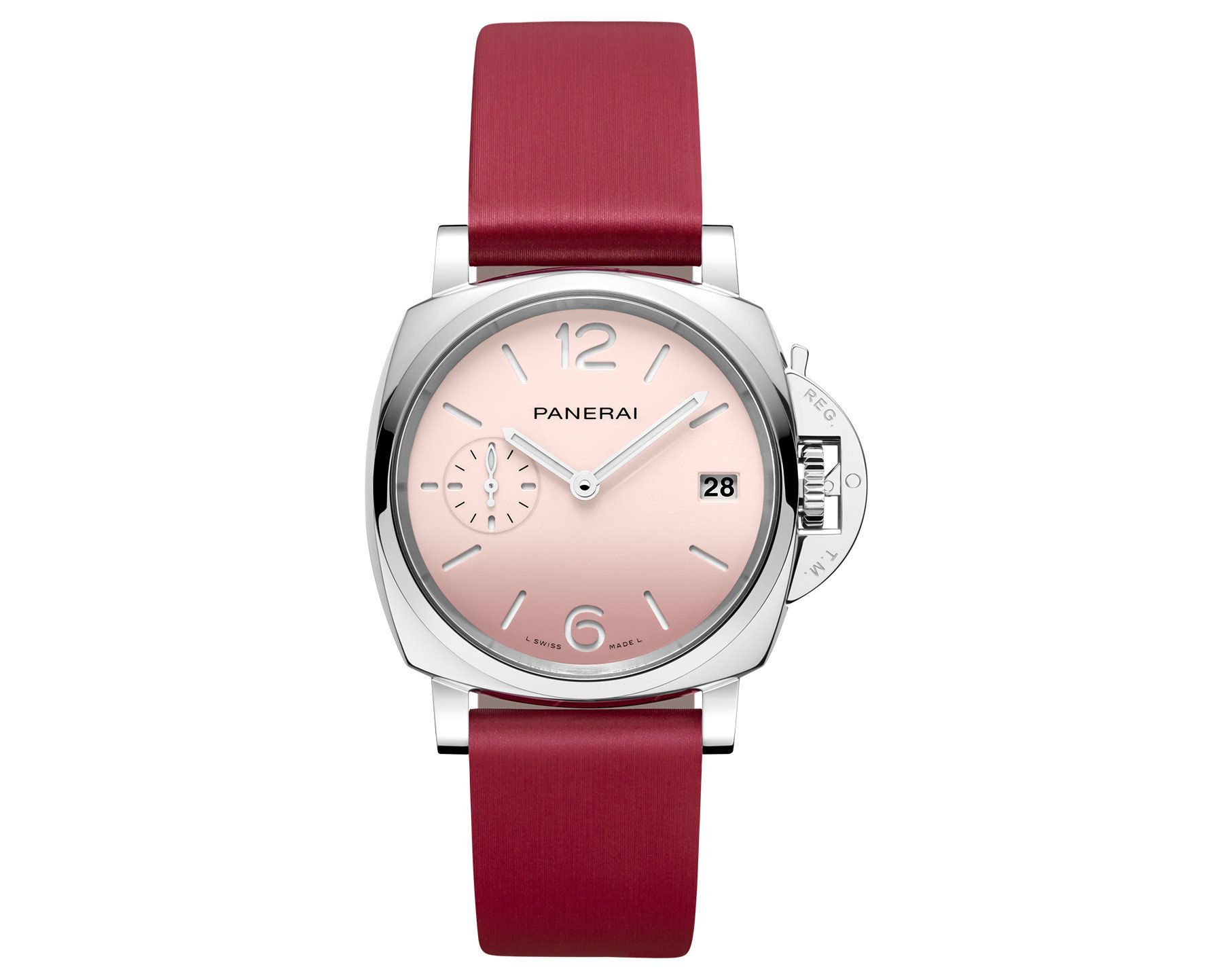 Panerai Luminor Due  Pink Dial 38 mm Automatic Watch For Unisex - 2