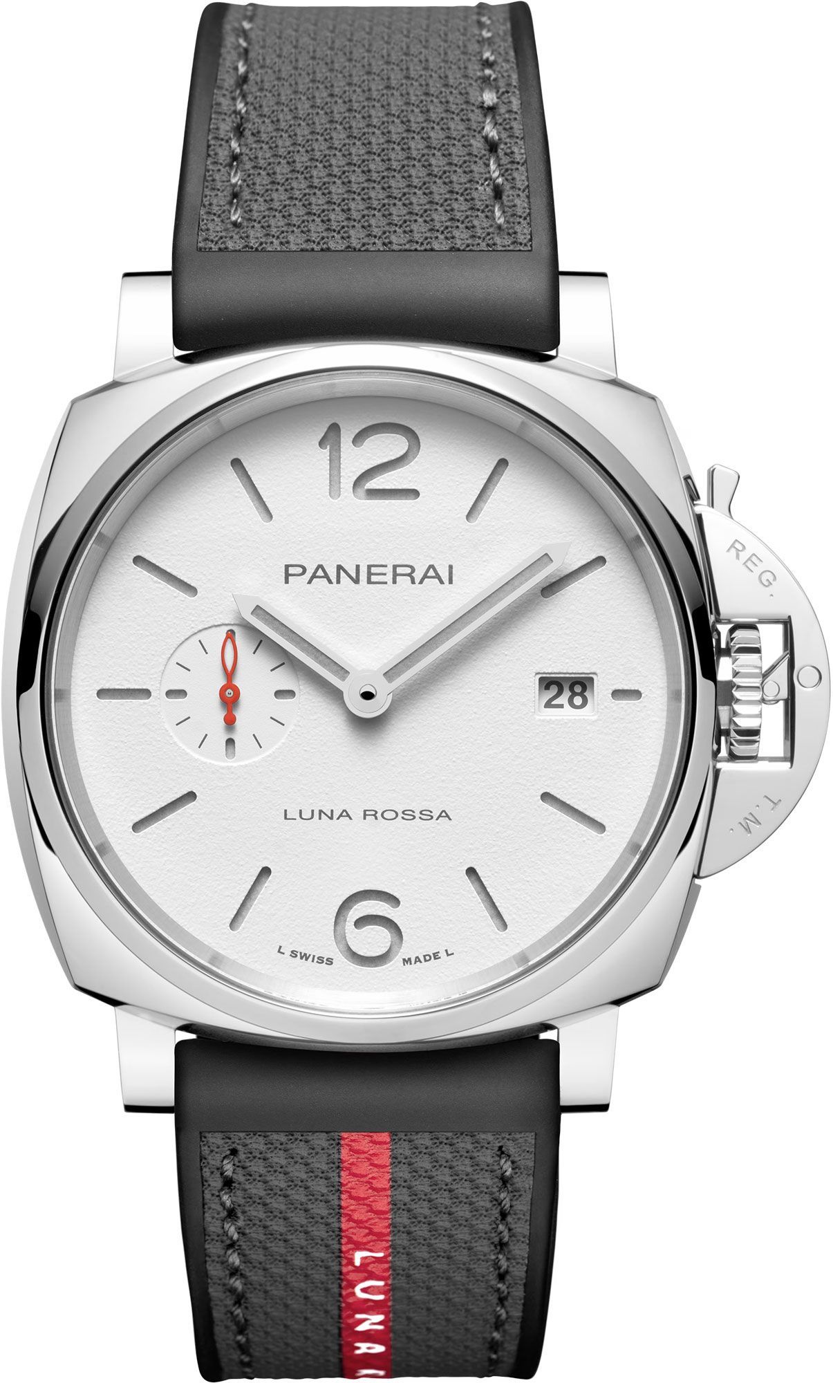 Panerai Luminor Due  White Dial 42 mm Automatic Watch For Men - 1