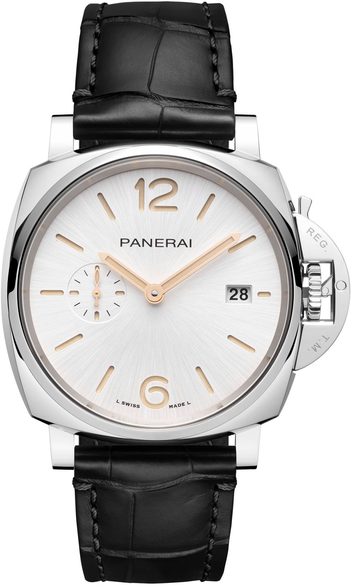 Panerai Luminor Due  White Dial 42 mm Automatic Watch For Men - 1