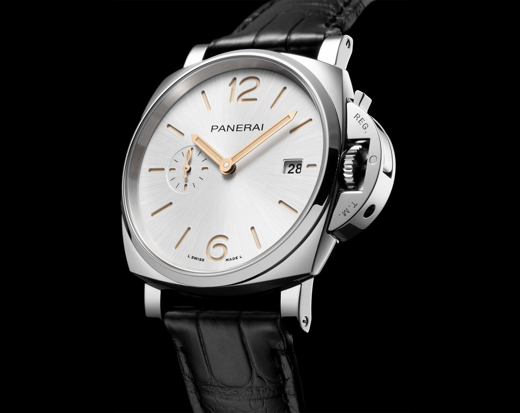 Panerai Luminor Due  White Dial 42 mm Automatic Watch For Men - 4
