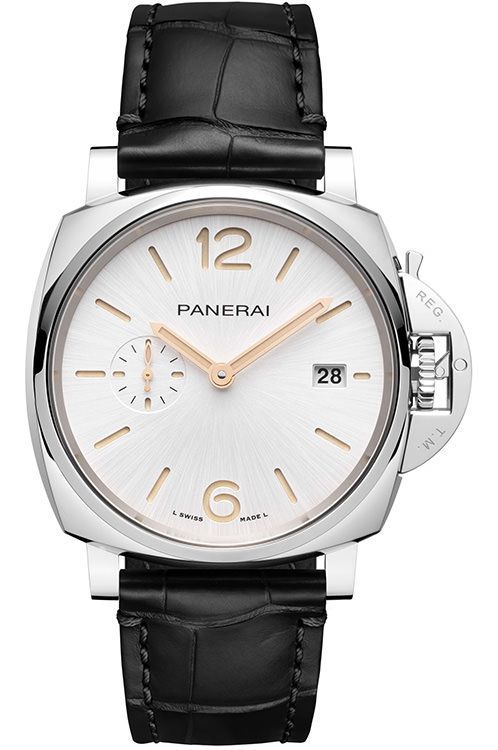 Panerai Luminor Due 42 mm Watch in White Dial