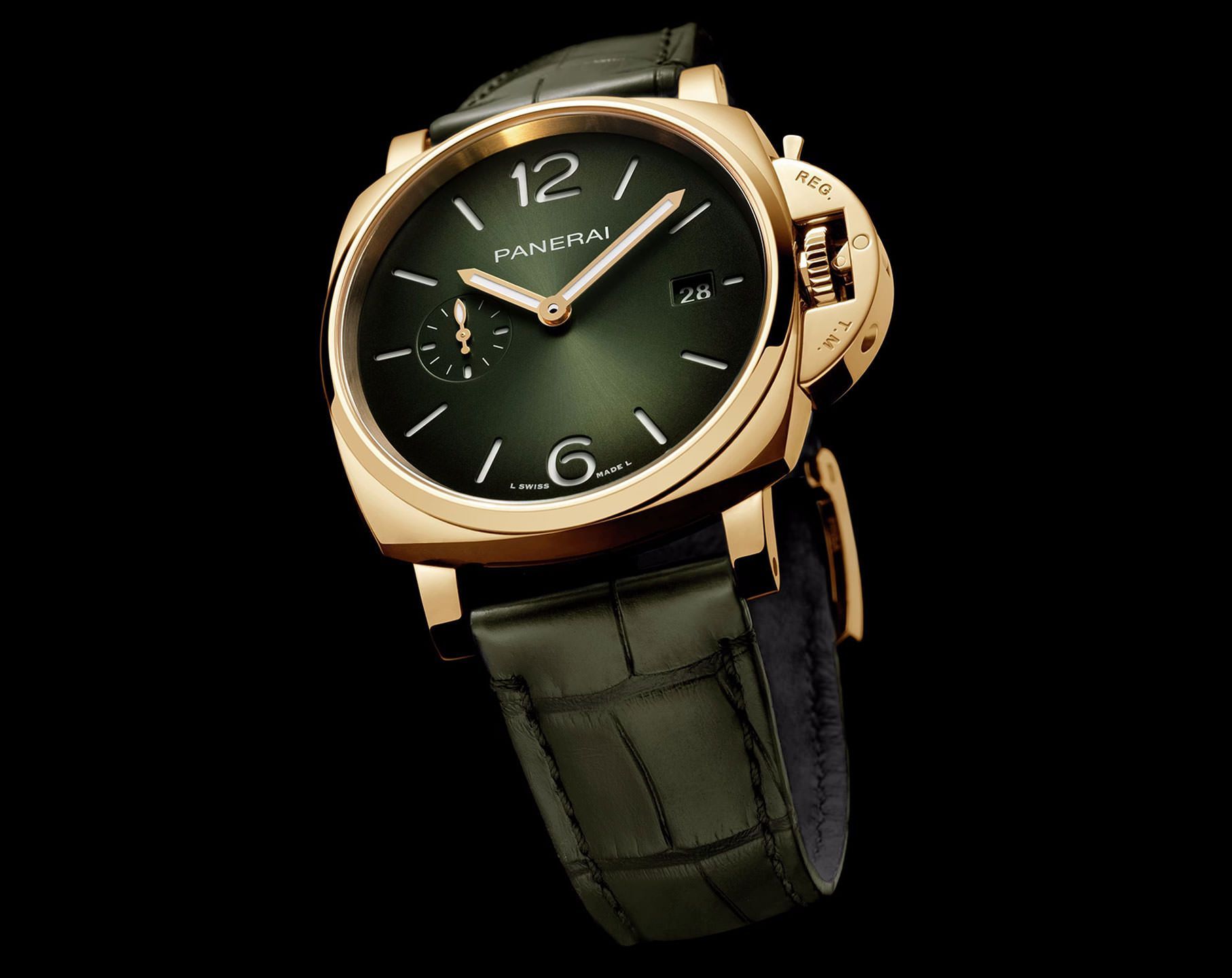Panerai Luminor Due  Green Dial 42 mm Automatic Watch For Men - 4