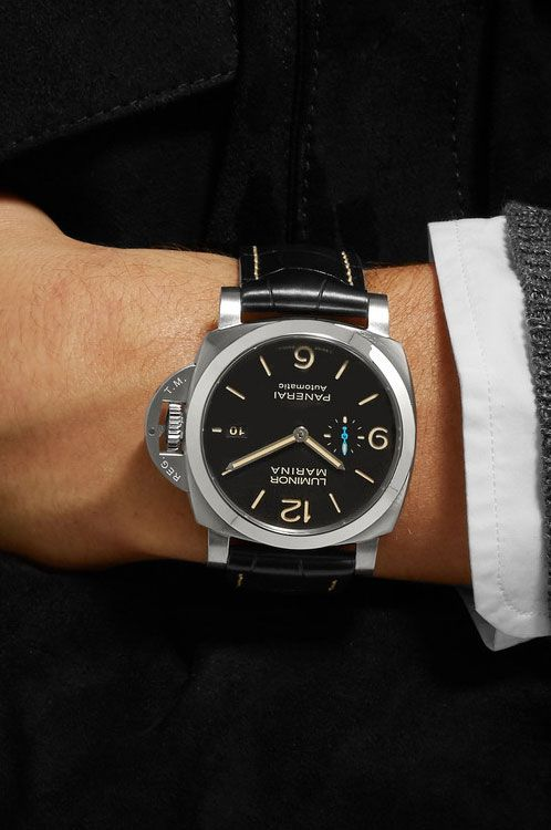 panerai crocodile strap