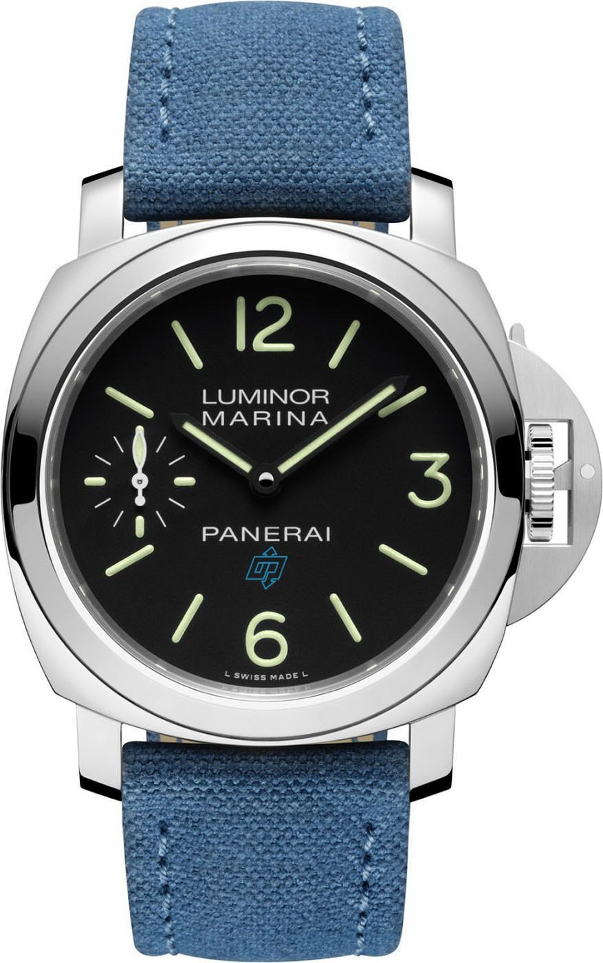 Panerai Luminor  Black Dial 44 mm Manual Winding Watch For Men - 1