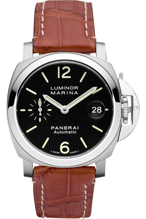 Panerai Marina Automatic 40 mm Watch in Black Dial