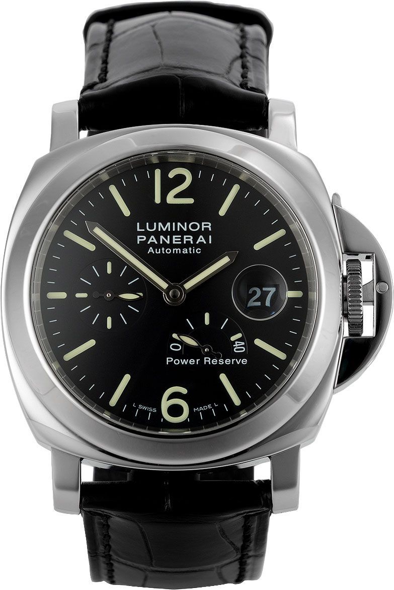Panerai Luminor Power Reserve Black Dial 44 mm Automatic Watch For Men - 1
