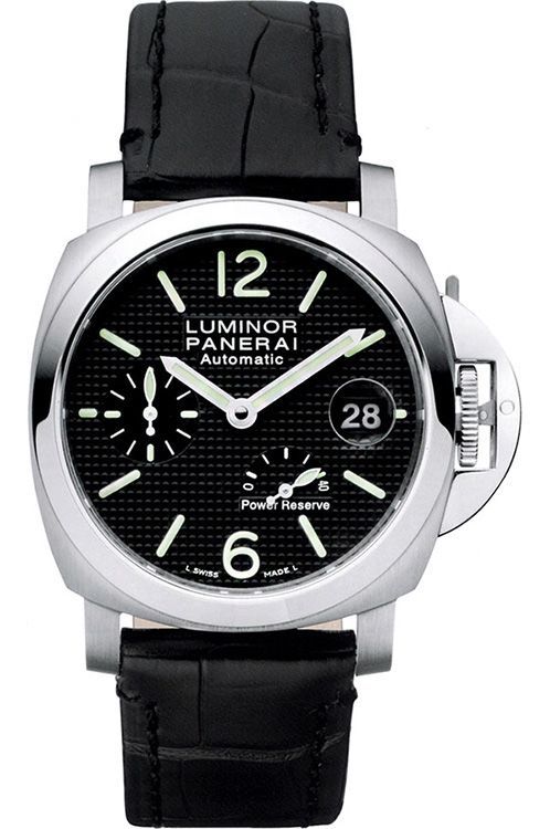 Panerai Power Reserve 40 mm Watch in Black Dial