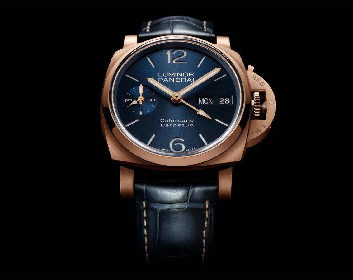 Panerai Luminor 44 mm Watch in Blue Dial