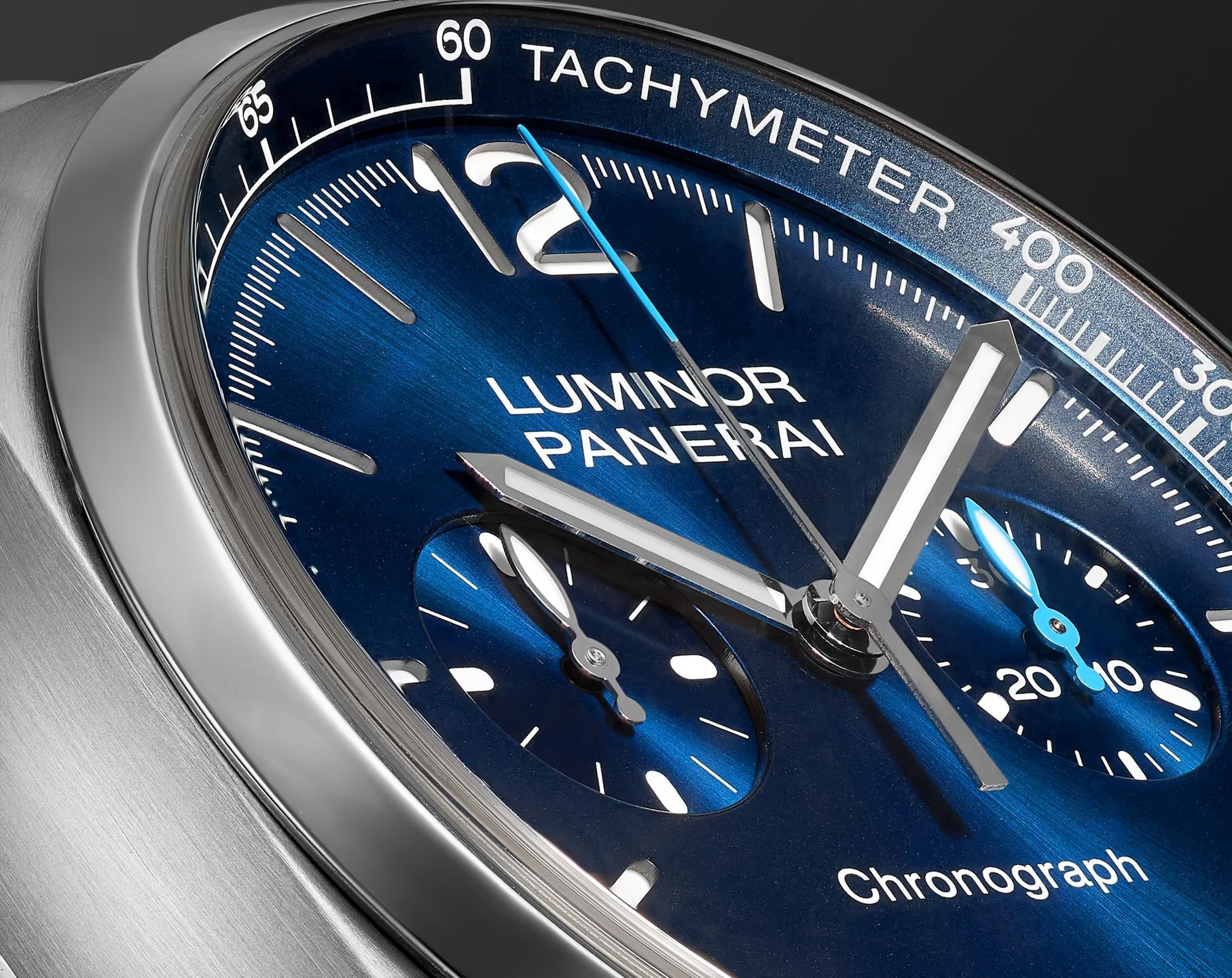 Panerai Luminor  Blue Dial 44 mm Automatic Watch For Men - 7