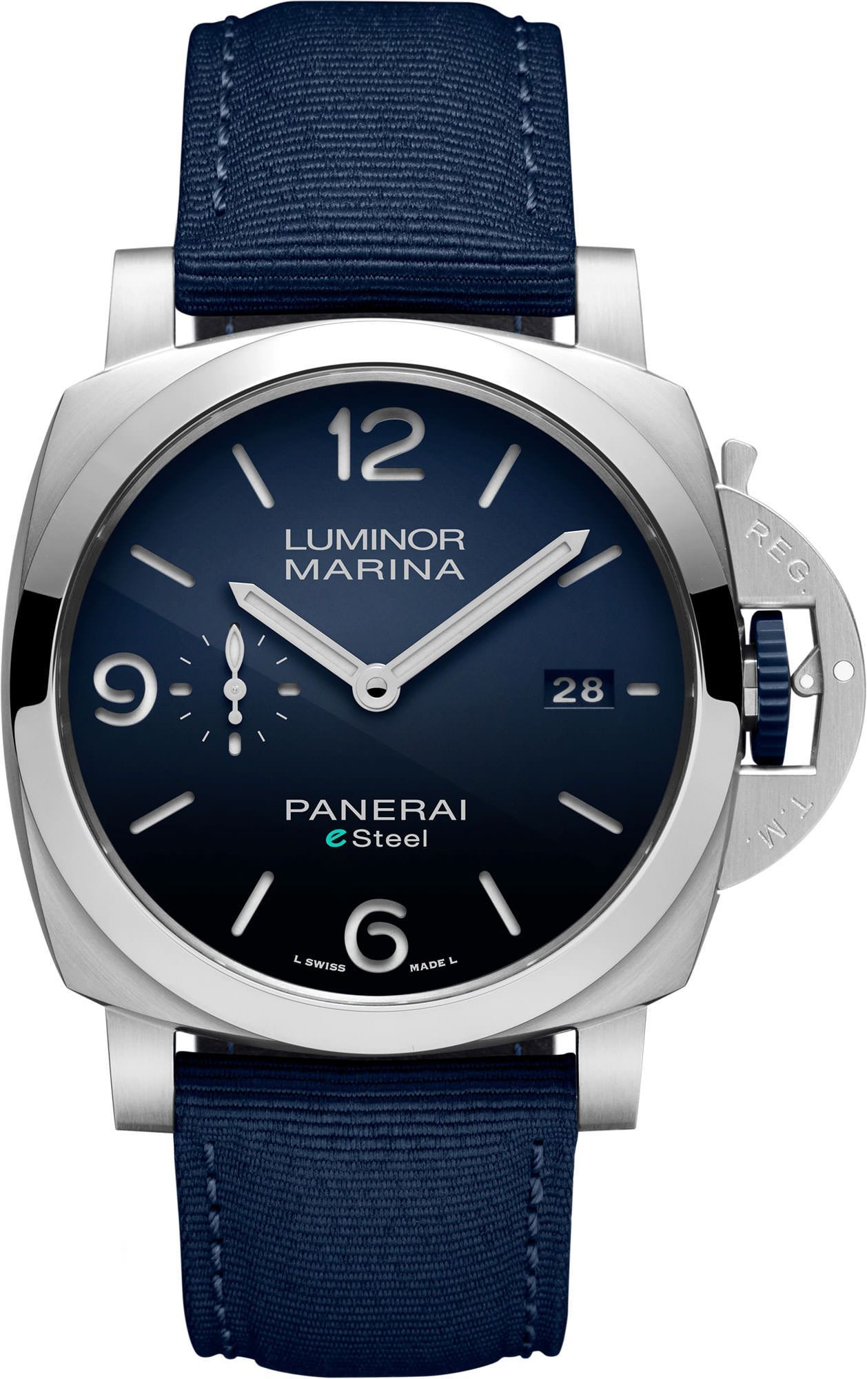 Panerai Luminor  Blue Dial 44 mm Automatic Watch For Men - 1