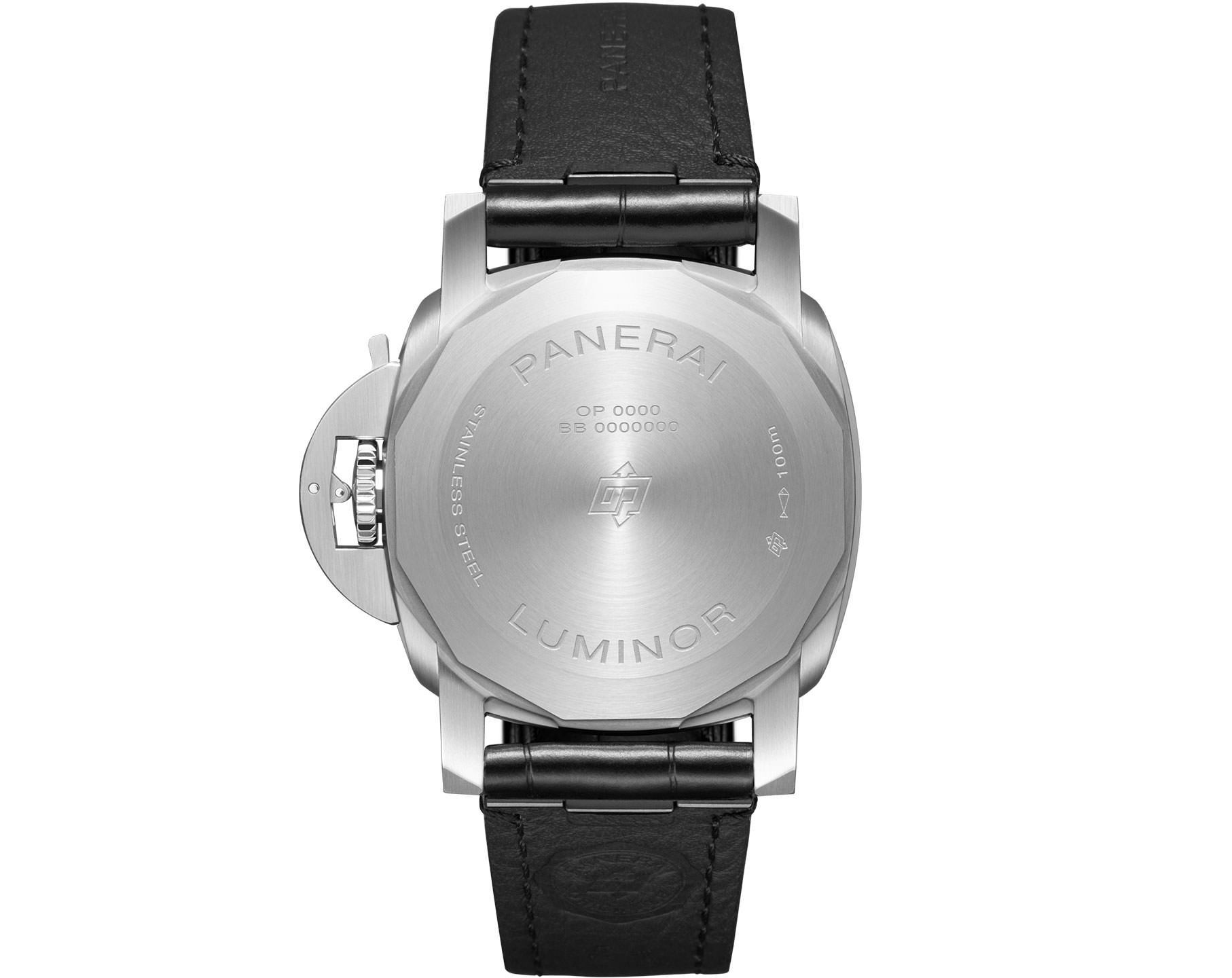 Panerai Luminor  White Dial 40 mm Automatic Watch For Men - 4
