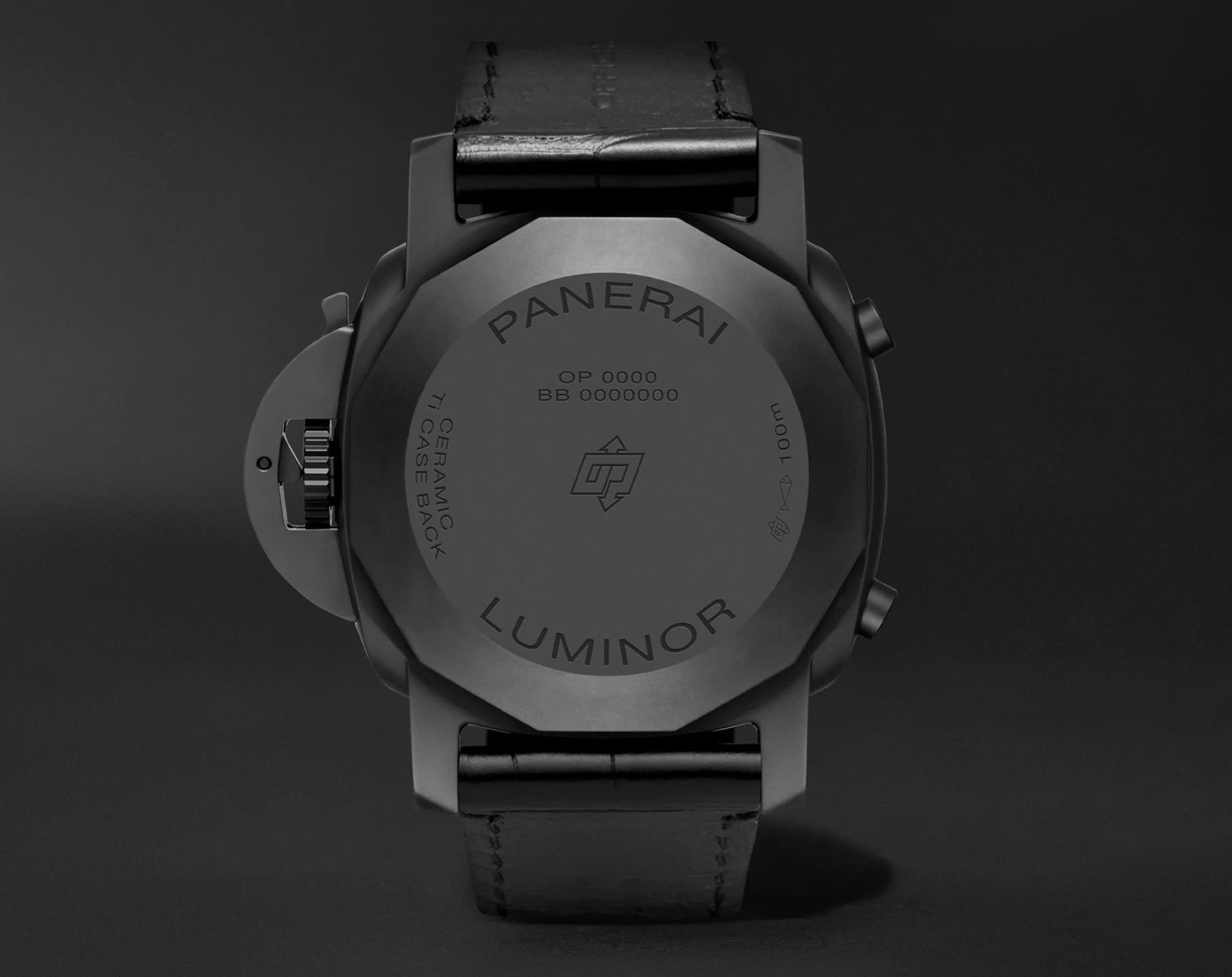 Panerai Luminor  Black Dial 44 mm Automatic Watch For Men - 5