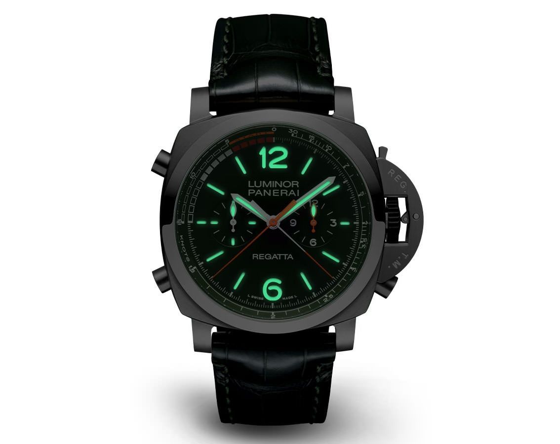 Panerai Luminor 47 mm Watch in Green Dial