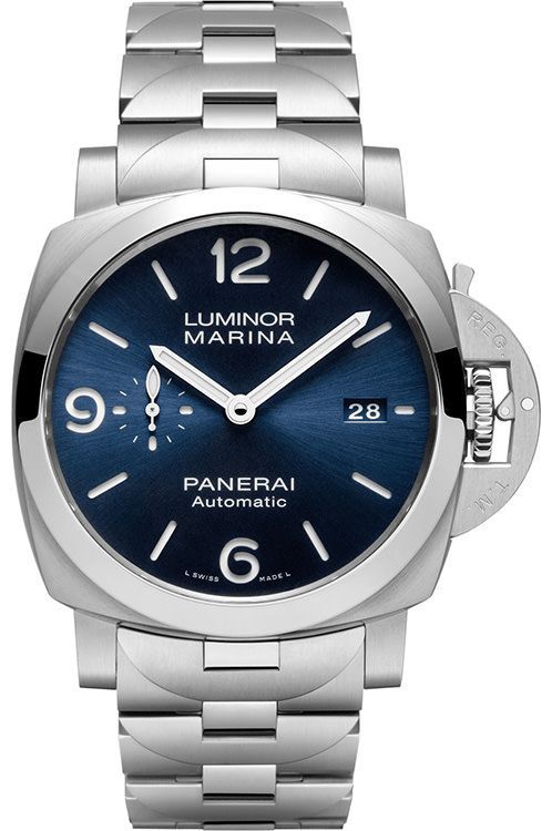 Panerai Luminor 44 mm Watch in Blue Dial