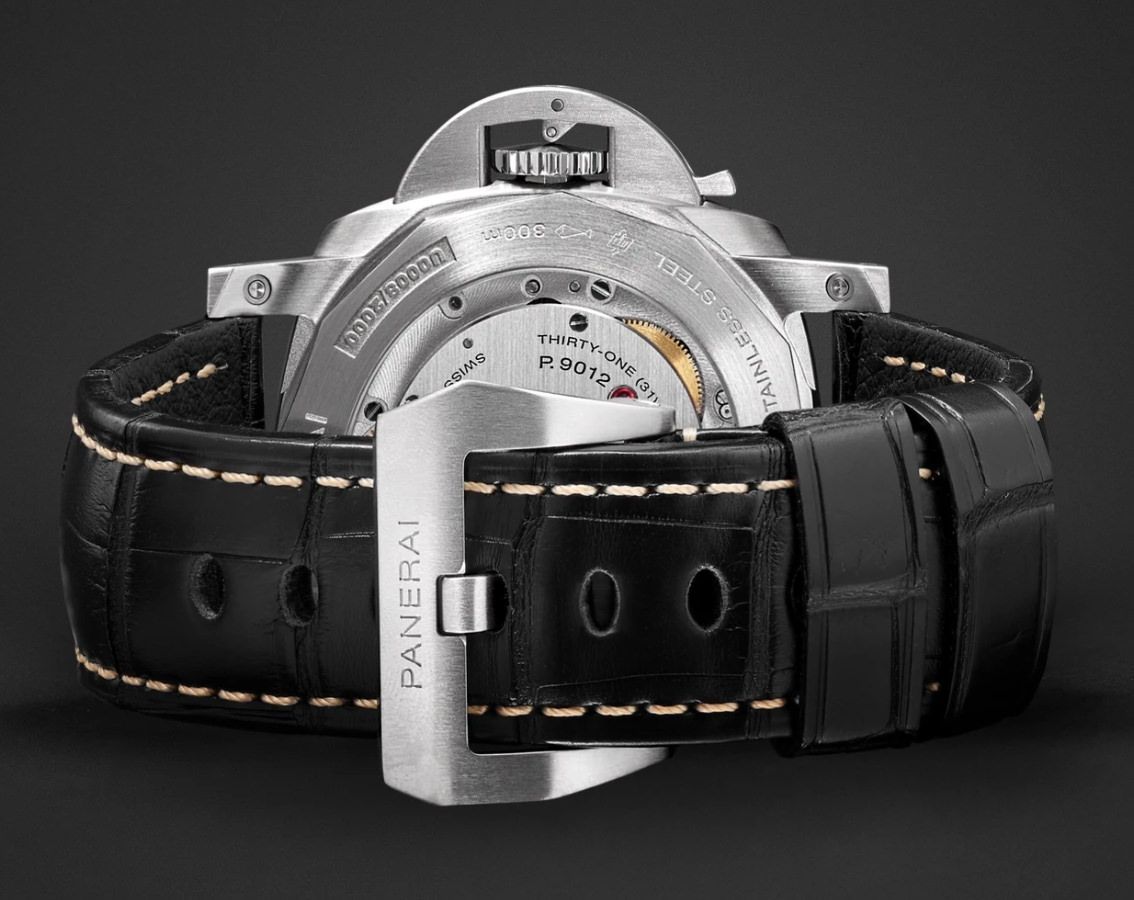 Panerai Luminor 44 mm Watch in Black Dial