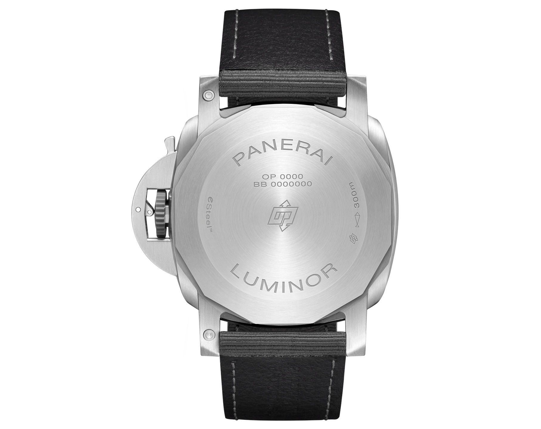 Panerai Luminor  Grey Dial 44 mm Automatic Watch For Men - 2