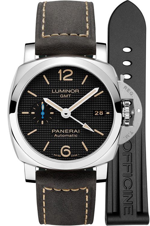 Panerai 3 Days Automatic Titanio 42 mm Watch in Black Dial