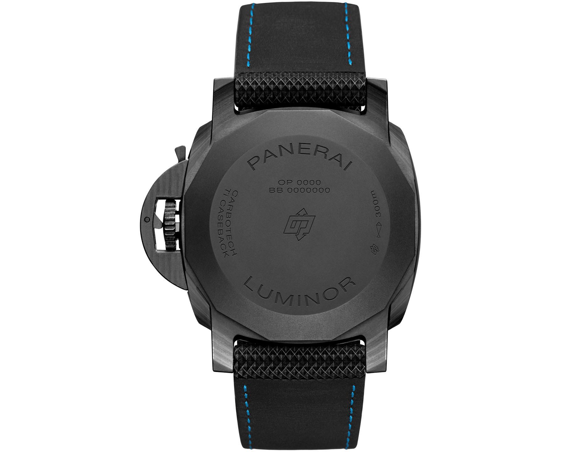 Panerai Luminor  Black Dial 44 mm Automatic Watch For Men - 2