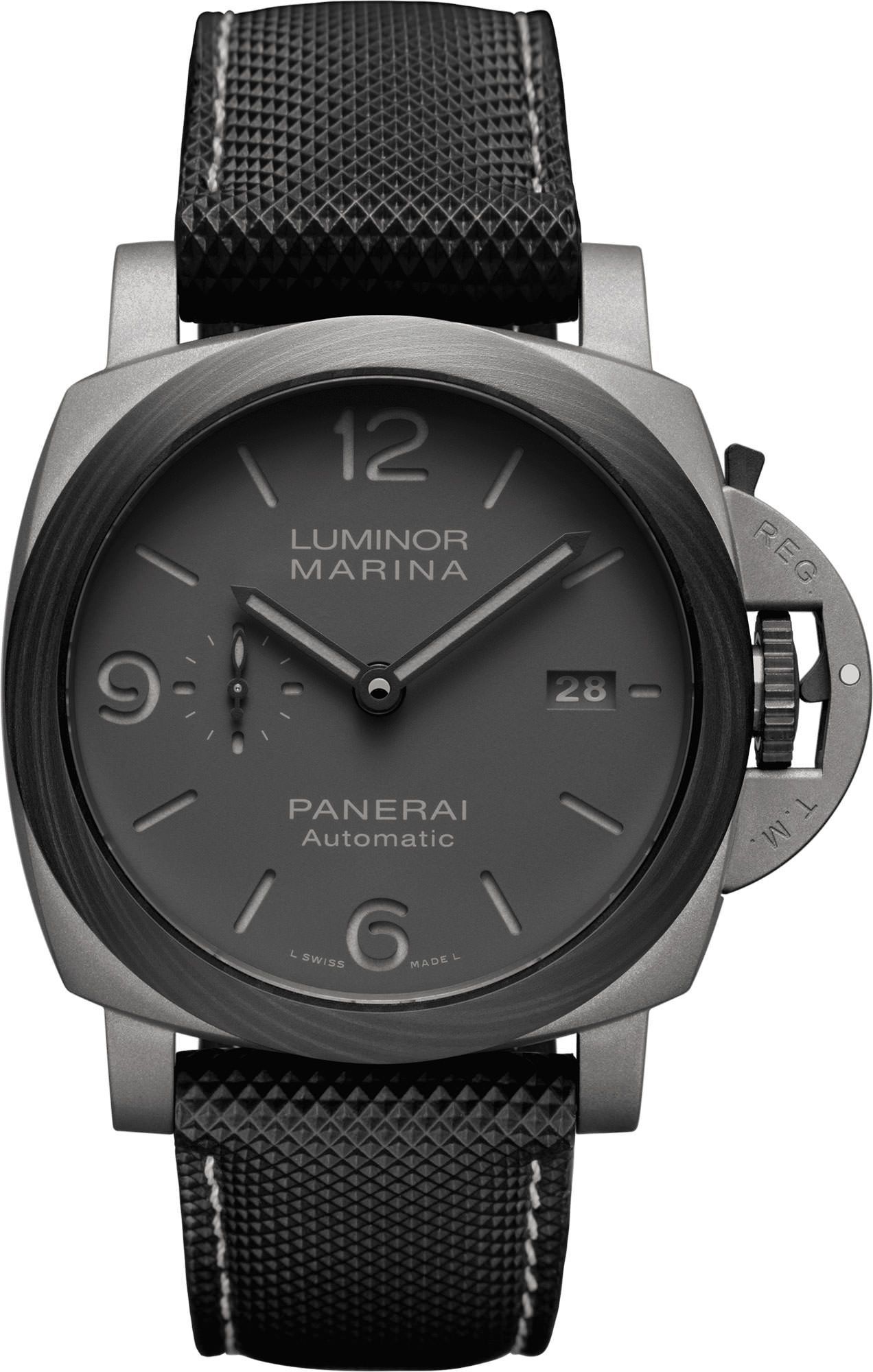 Panerai Luminor  Anthracite Dial 44 mm Automatic Watch For Men - 1