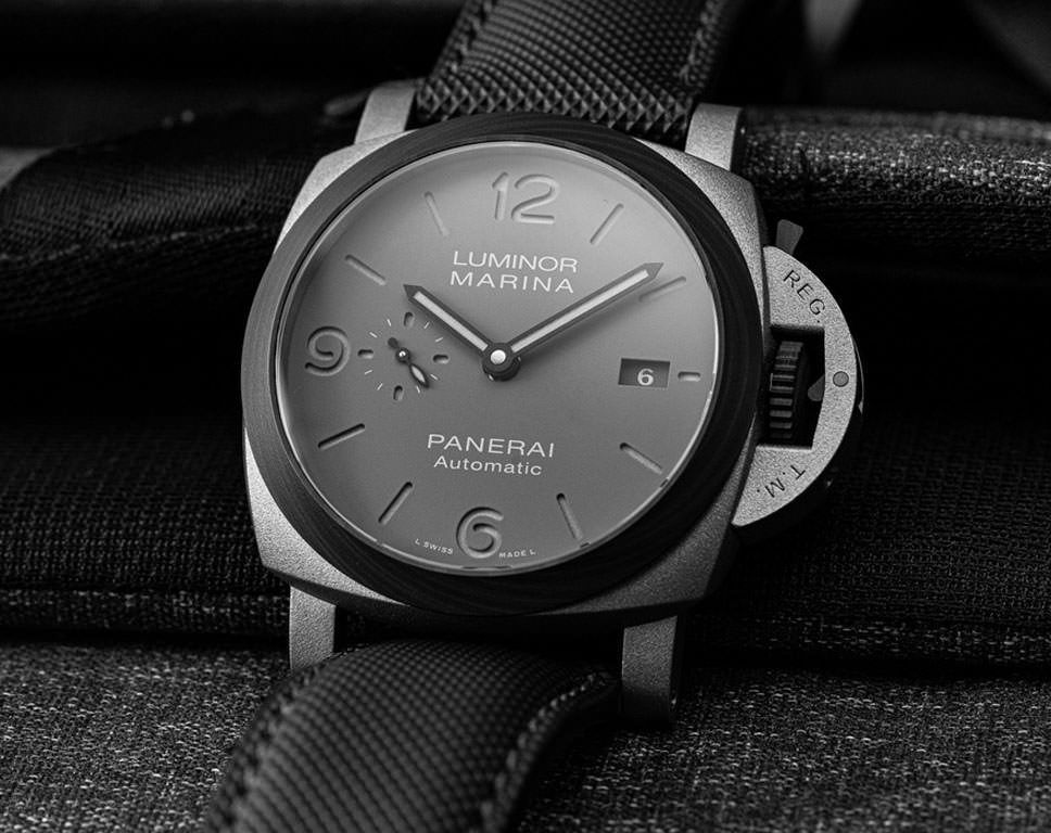 Panerai Luminor  Anthracite Dial 44 mm Automatic Watch For Men - 6