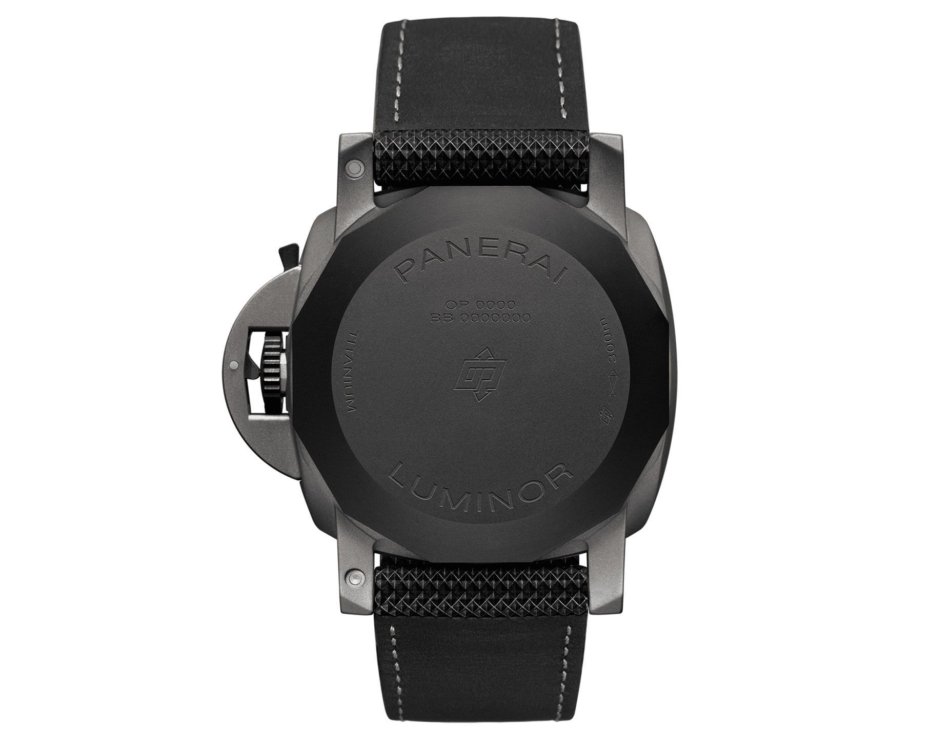 Panerai Luminor  Anthracite Dial 44 mm Automatic Watch For Men - 5