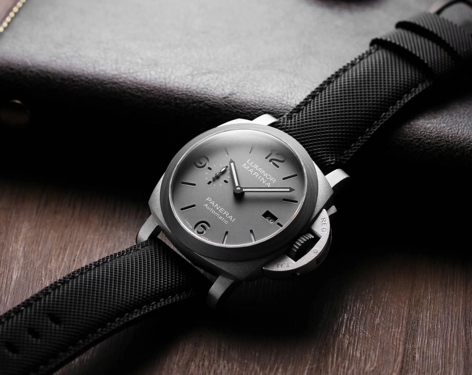Panerai Luminor  Anthracite Dial 44 mm Automatic Watch For Men - 3
