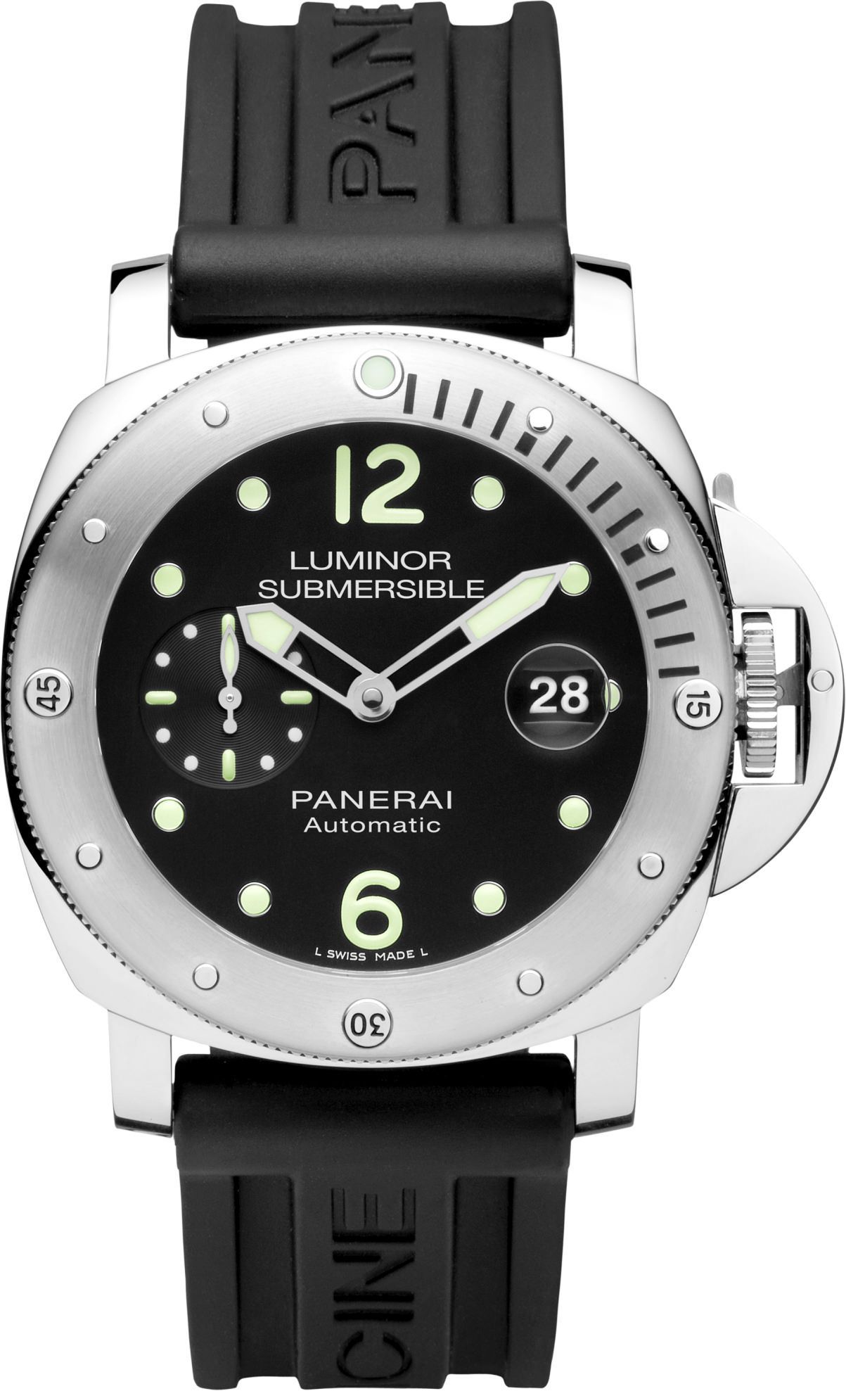 Panerai Submersible Runabout Automatic Black Dial 44 mm Automatic Watch For Men - 1