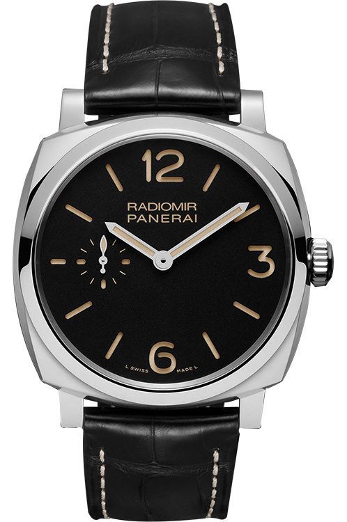 Panerai Radiomir 42 mm Watch in Black Dial