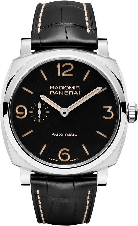 Panerai Radiomir  Black Dial 42 mm Automatic Watch For Men - 1