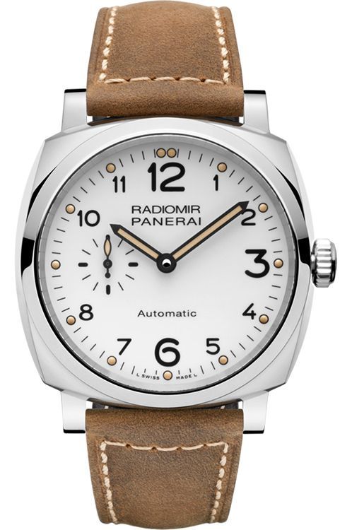 Panerai Radiomir 42 mm Watch in White Dial