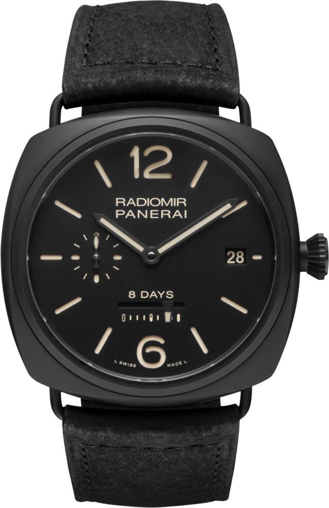 Panerai Radiomir  Black Dial 45 mm Automatic Watch For Men - 1