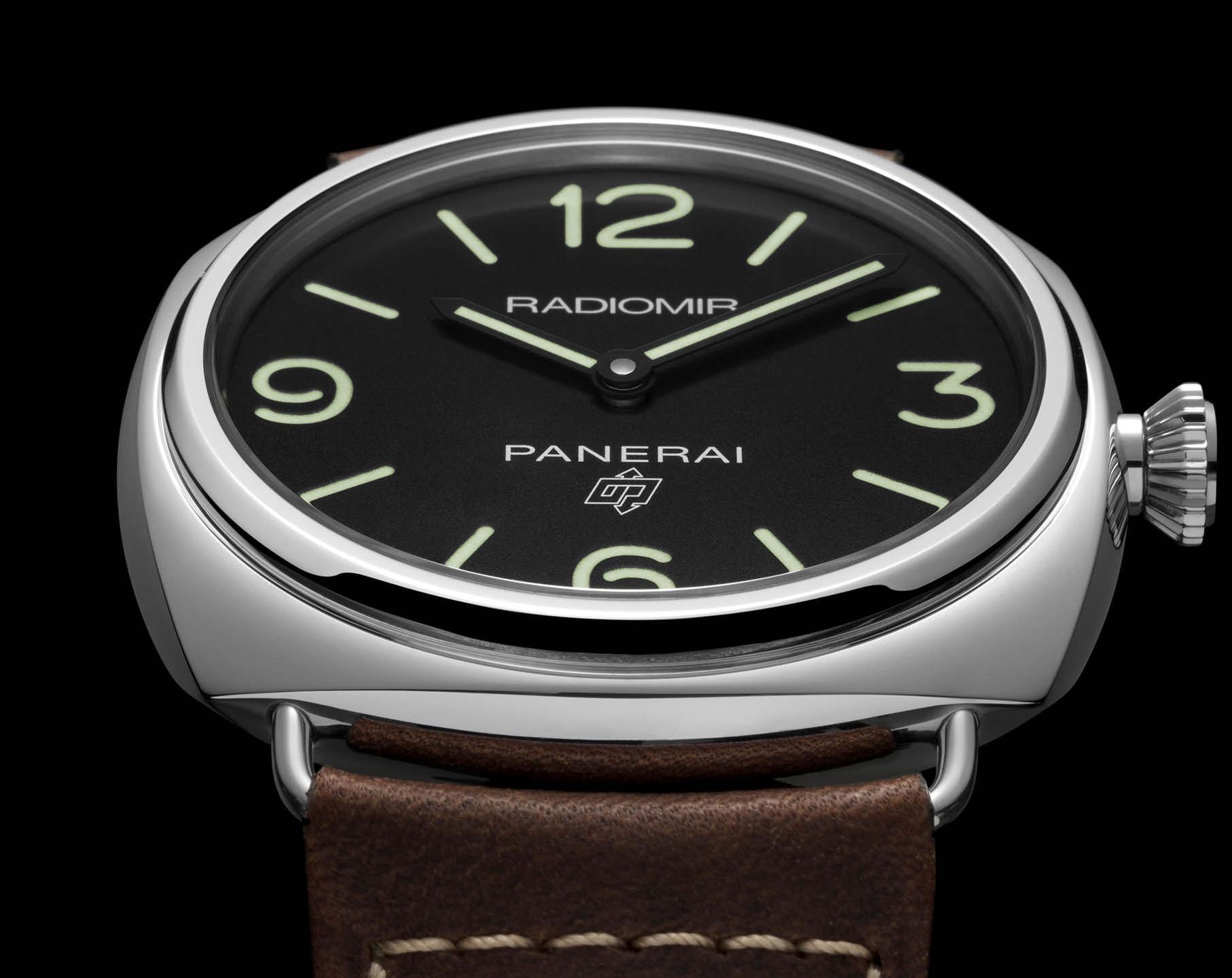 Panerai  45 mm Watch in Black Dial For Men - 4