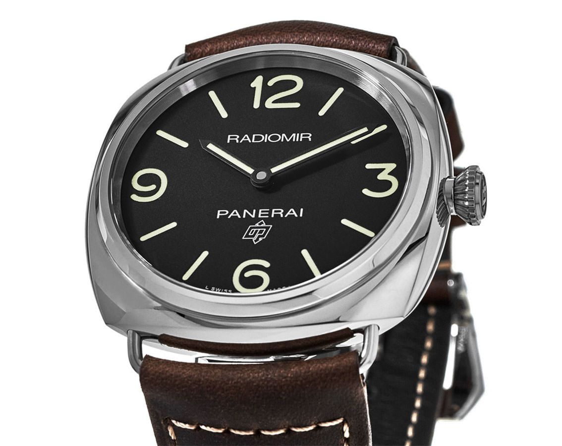 Panerai  45 mm Watch in Black Dial For Men - 6