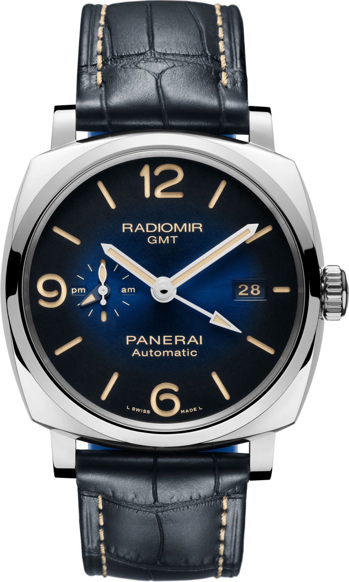 Panerai  45 mm Watch in Blue Dial For Men - 1