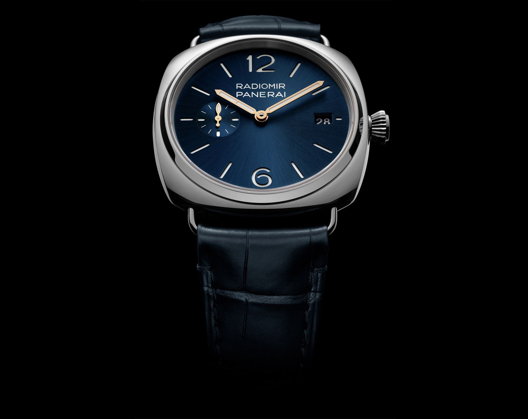 Panerai Radiomir  Blue Dial 40 mm Automatic Watch For Men - 3