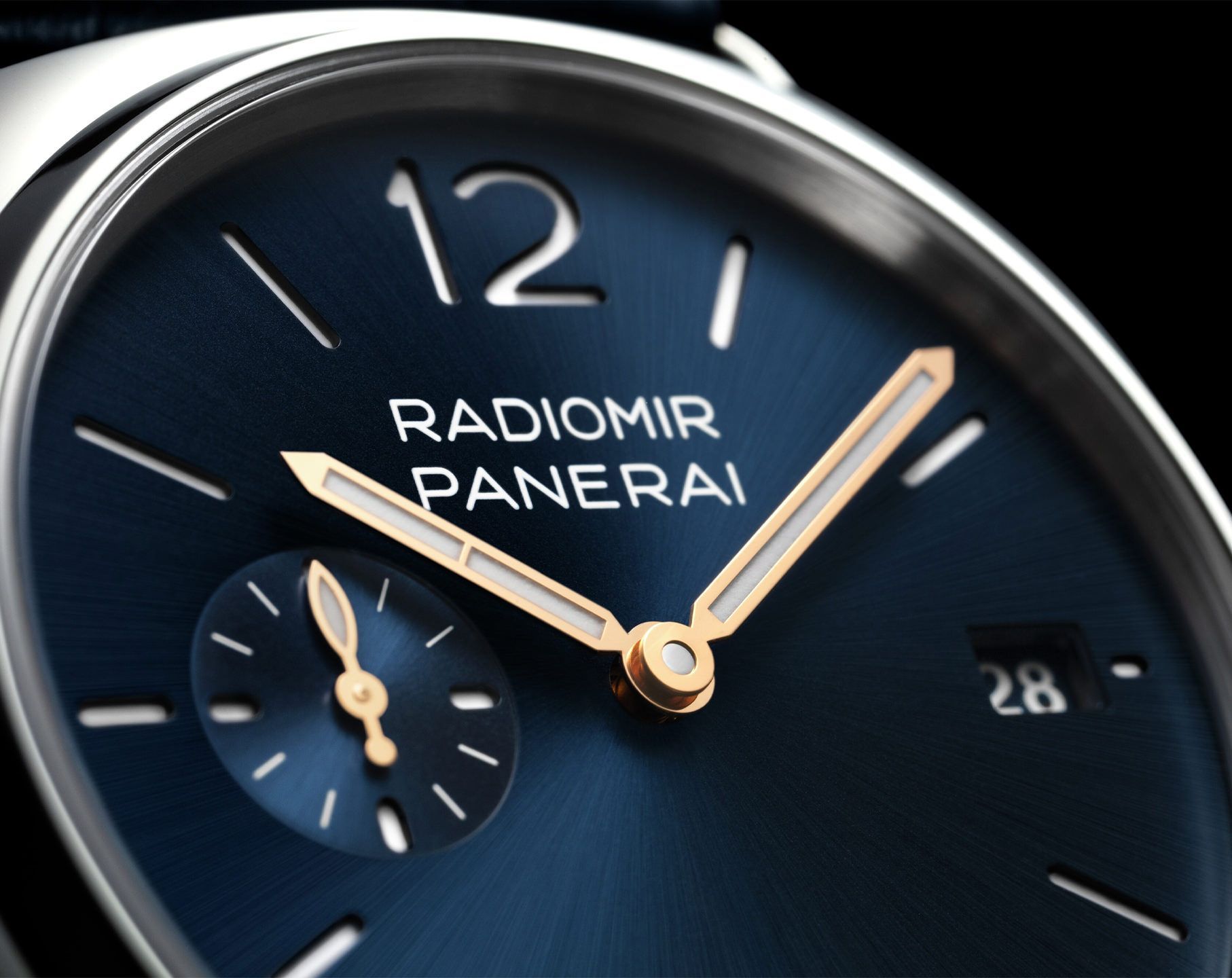 Panerai Radiomir  Blue Dial 40 mm Automatic Watch For Men - 4