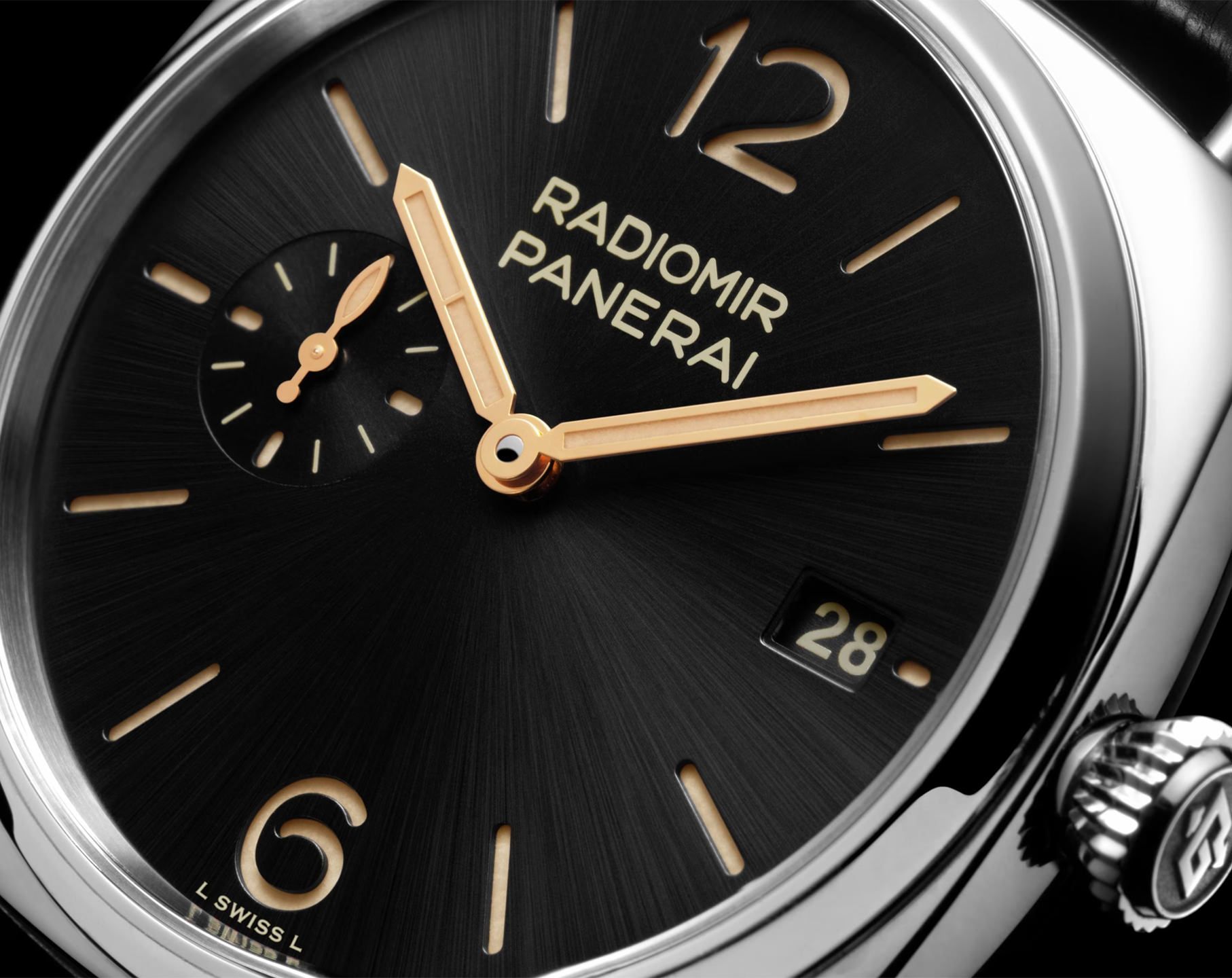 Panerai Radiomir  Black Dial 40 mm Automatic Watch For Men - 6