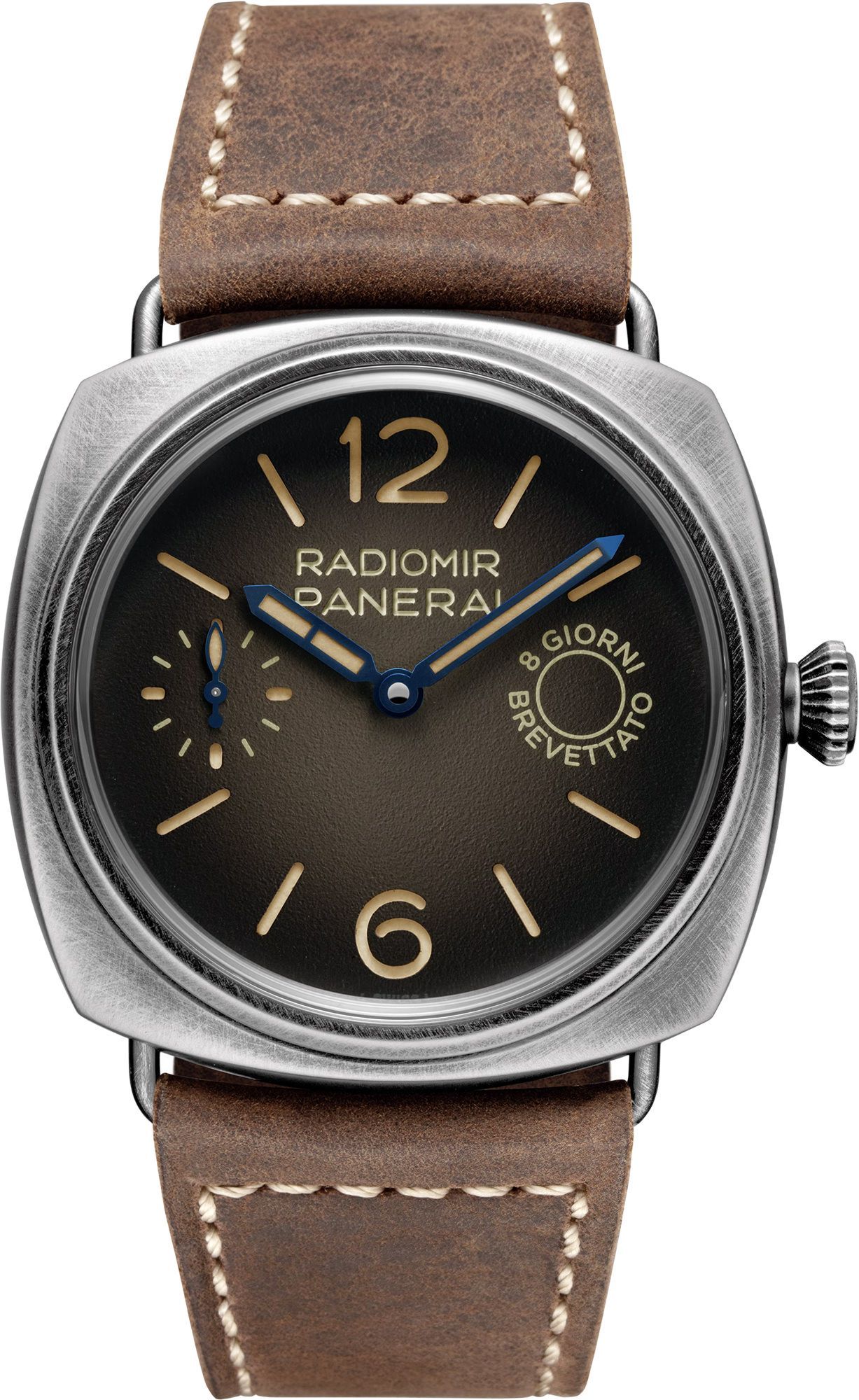 Panerai Radiomir  Brown Dial 45 mm Manual Winding Watch For Men - 1
