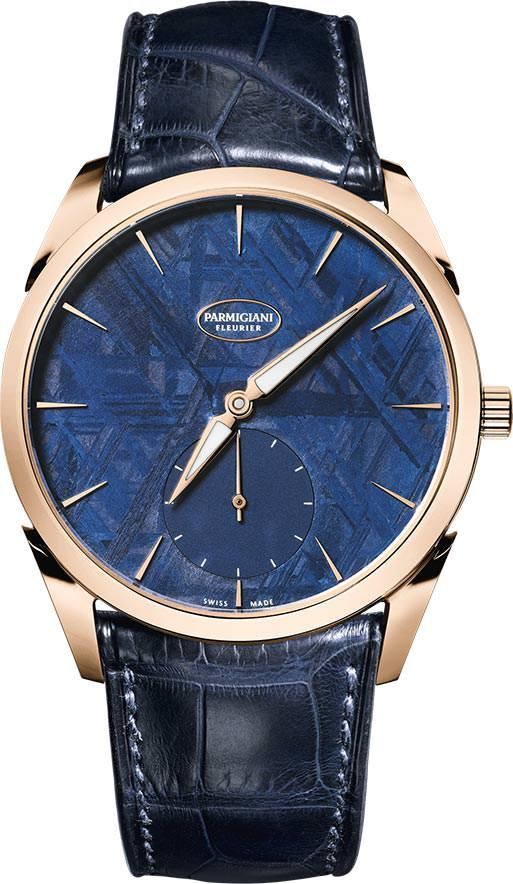 Parmigiani 1950 39 mm Watch in Blue Dial For Men - 1