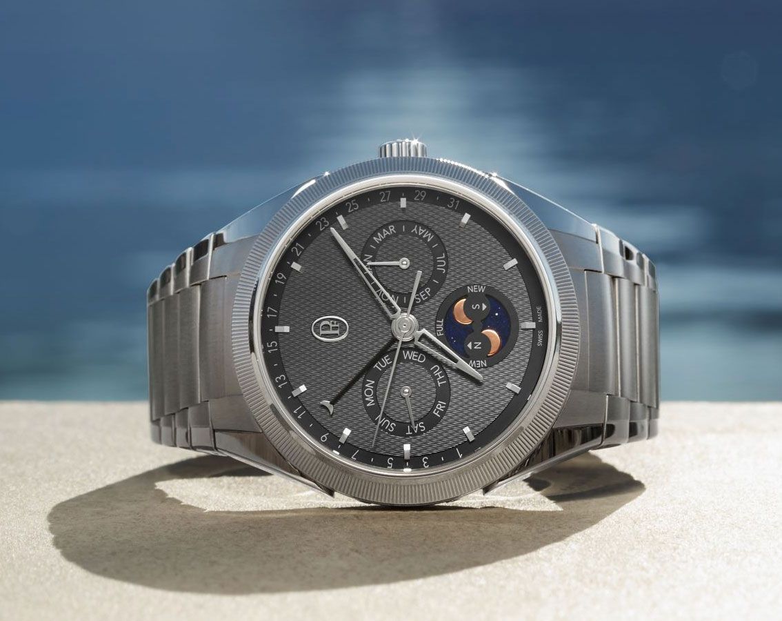 Parmigiani Tonda PF Annual Calendar Grey Dial 42 mm Automatic Watch For Men - 5