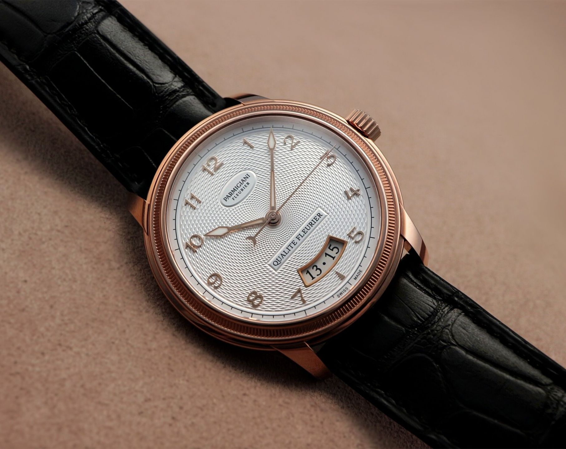 Parmigiani Toric Chronometre Qualite Fleurier Silver Dial 40.8 mm Automatic Watch For Men - 3