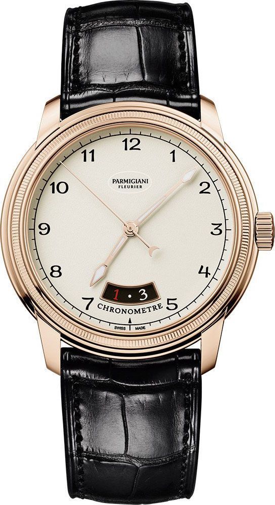 Parmigiani Toric Chronometre Grained White Dial 40.8 mm Automatic Watch For Men - 1