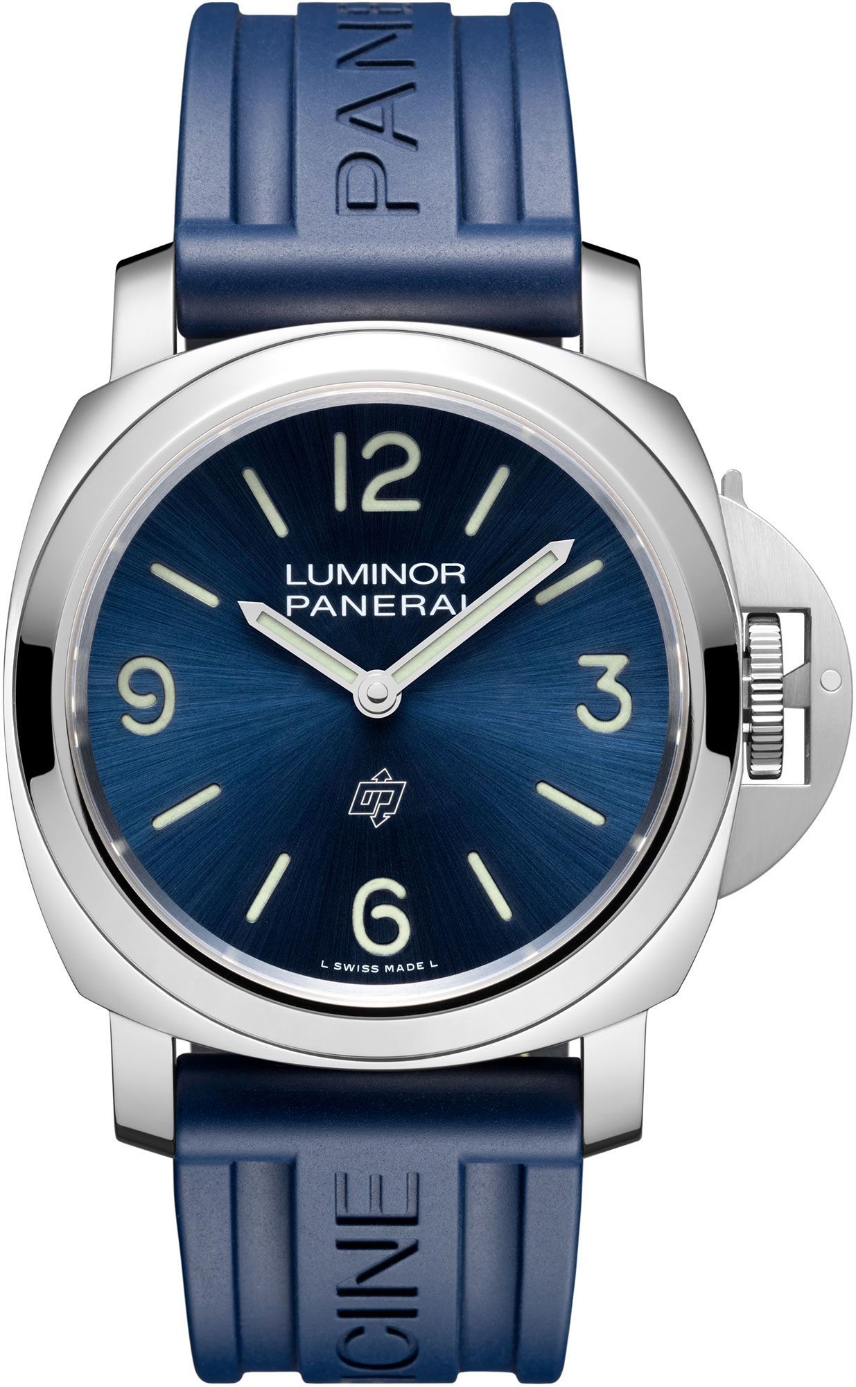Panerai Luminor  Blue Dial 44 mm Manual Winding Watch For Men - 1