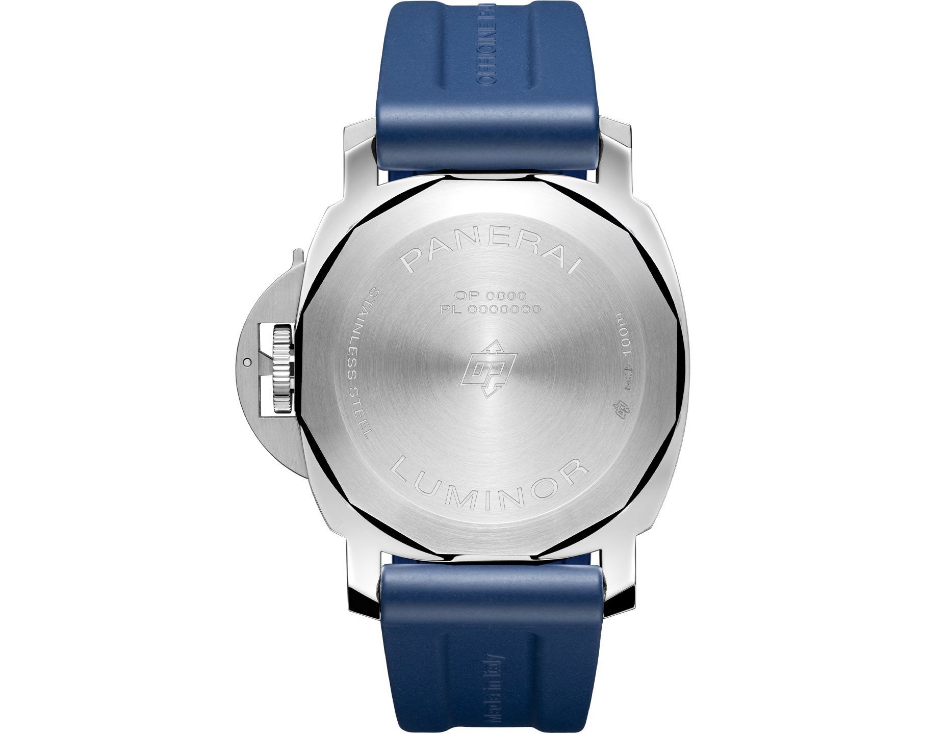 Panerai Luminor  Blue Dial 44 mm Manual Winding Watch For Men - 2