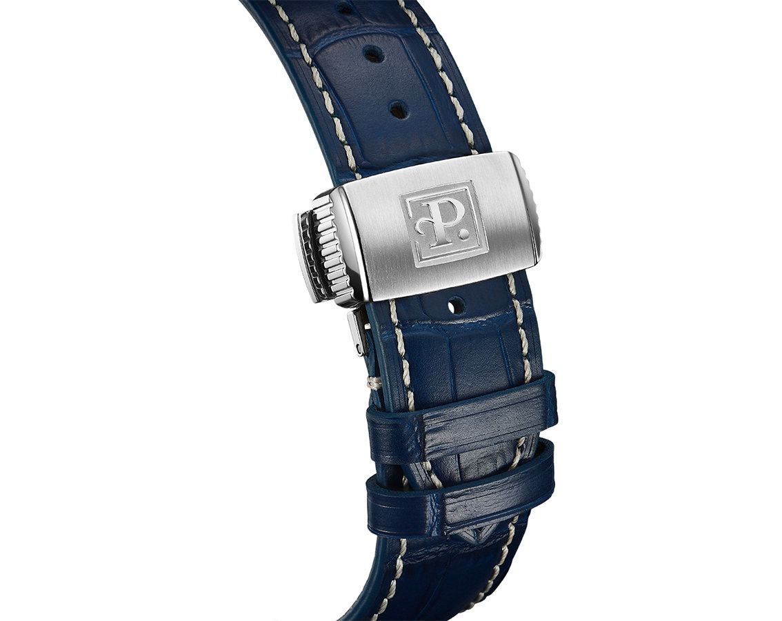Perrelet Lab Peripheral 3 Hands & Date Blue Dial 42 mm Automatic Watch For Men - 5