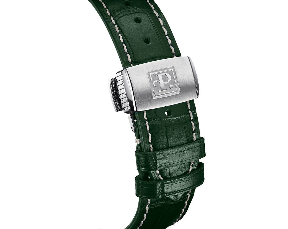 Perrelet Lab Peripheral Dual Time Big Date Green Dial 42 mm Automatic Watch For Men - 4