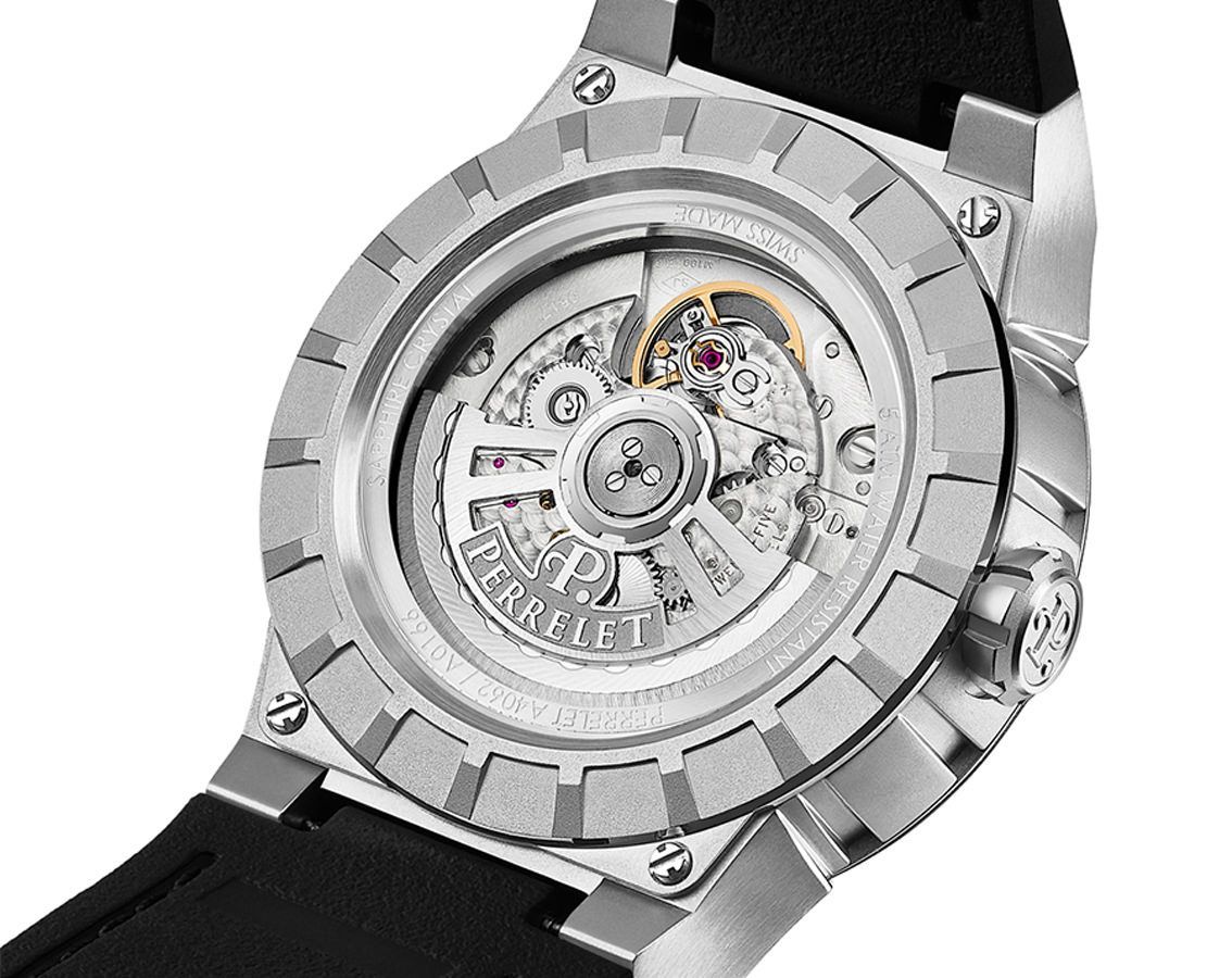 Perrelet Turbine Limited Edition Black Dial 44 mm Automatic Watch For Men - 2