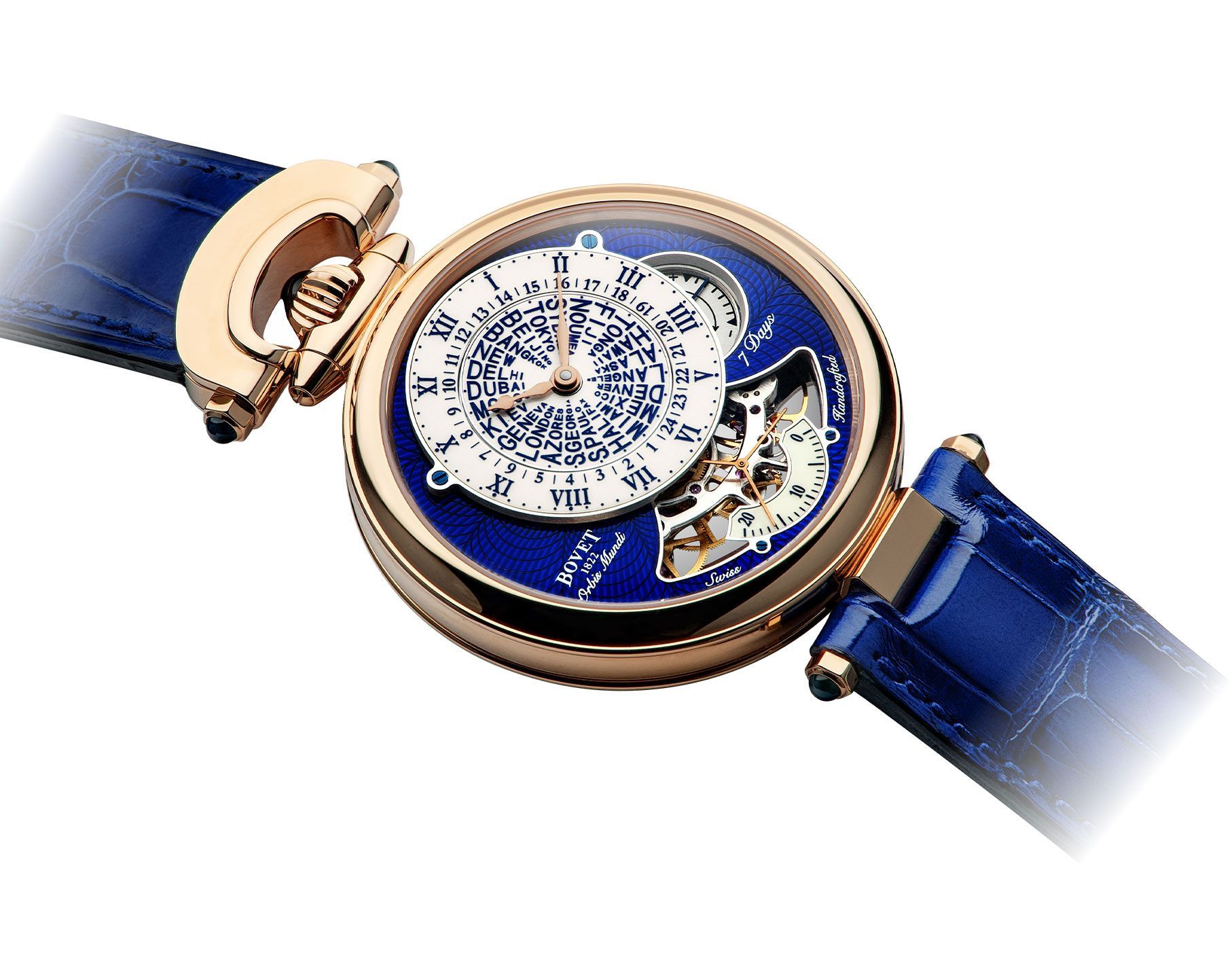 Bovet Orbis Mundi 42 mm Watch in Ivory Dial